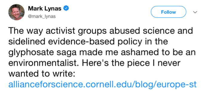 Cornell Alliance for Science is a PR Campaign for the Agrichemical Industry