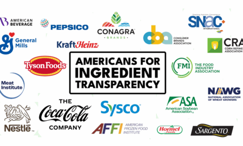Logos of the corporate sponsors of Americans for Ingredient Transparency