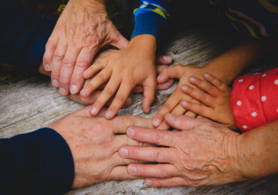 hands across generations