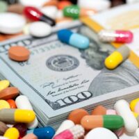 Pills and 100 dollar bills