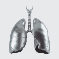 Lungs made out of metal