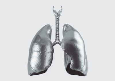 Lungs made out of metal