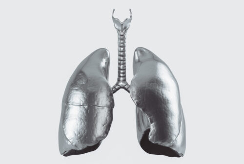 Lungs made out of metal