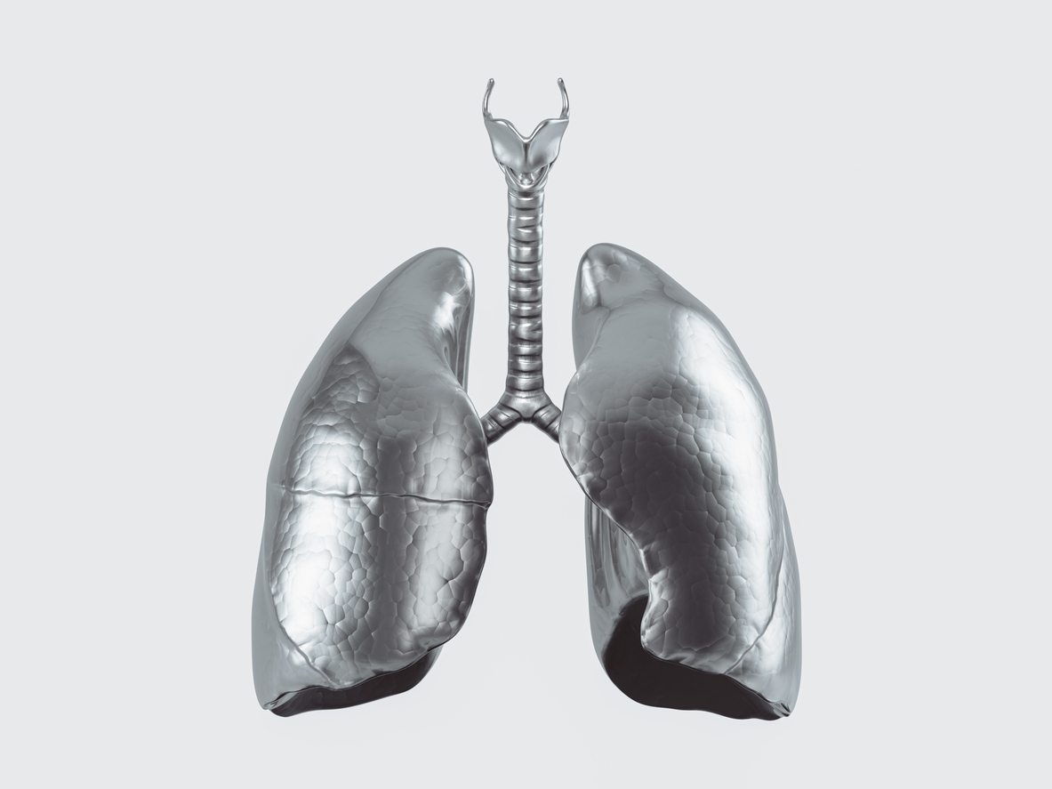 Lungs made out of metal