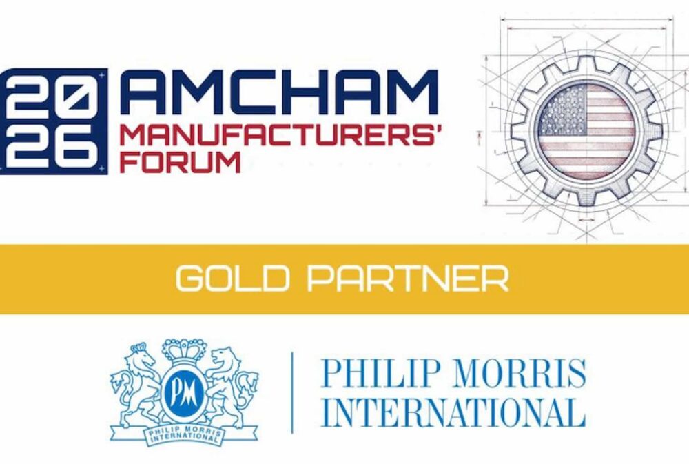 Philip Morris tobacco company was the 'Gold Partner' at a March 2026 AmCham event in Poland.